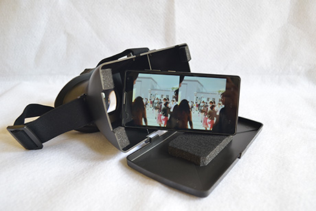 Nonton film 3 Dimensi dengan VR video glass