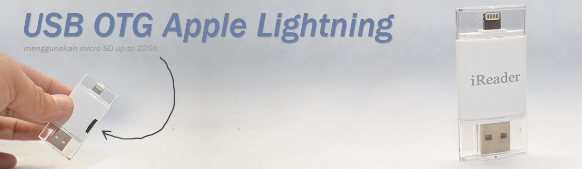 USB OTG Apple lightning 8 pin