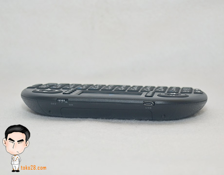 Keyboard mini dengan touchpad wireless Surabaya