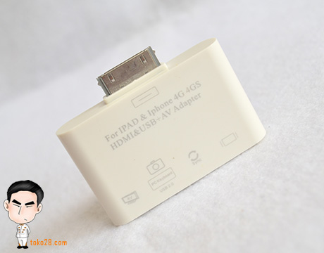 Connector Cable Apple iPad to HDMI