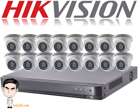 Paket CCTV Hikvision 16 kamera