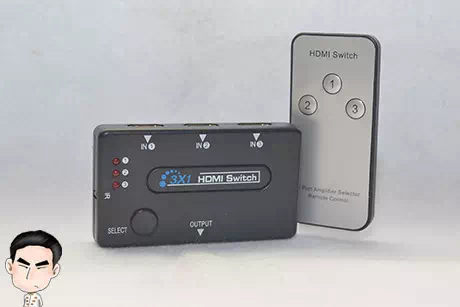 HDMI Switch dengan remote