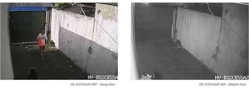 Hasil gambar dan video CCTV Analog Hikvision Dome 700 TVL