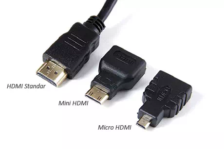 Konverter Mini HDMI dan Micro HDMI