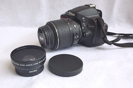 Konverter lensa standar ke wide Nikon d5100