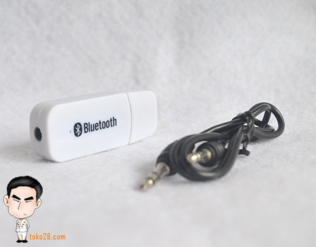 Bluetooth music receiver dengan menggunakan USB untuk power supply-nya 