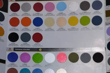 Katalog warna Diton Honda, Suzuki dan Yamaha