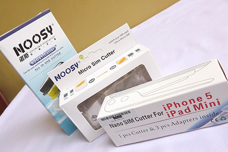 Jual aneka alat pemotong kartu sim card Noosy